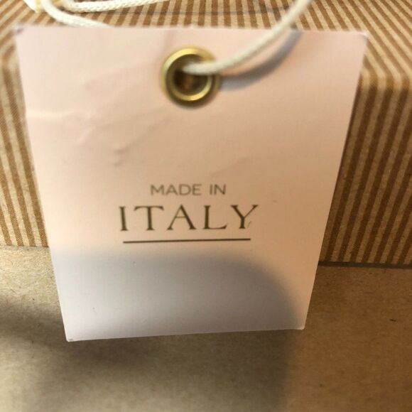 Mariella Womens Sandals Size 7.5 Tan/Gold bling Thong sling back Sandals NWB - Picture 2 of 6